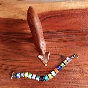 Multicolored Beaded Bracelet